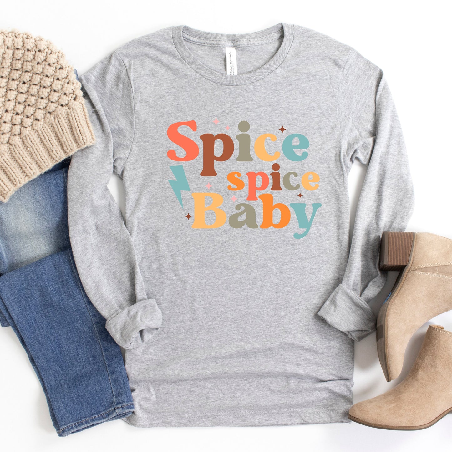 Spice Spice Baby | Long Sleeve Crew Neck