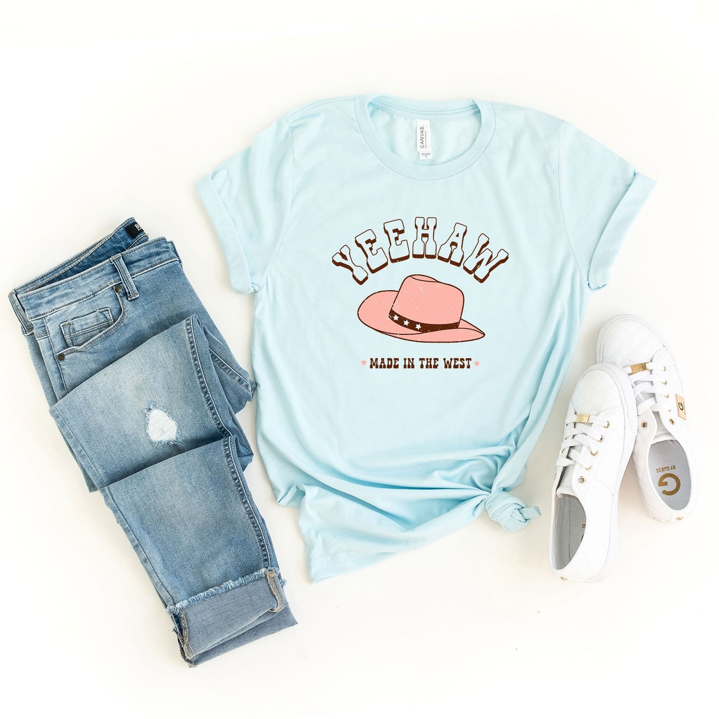 Yeehaw Made In The West | Short Sleeve Crew Neck