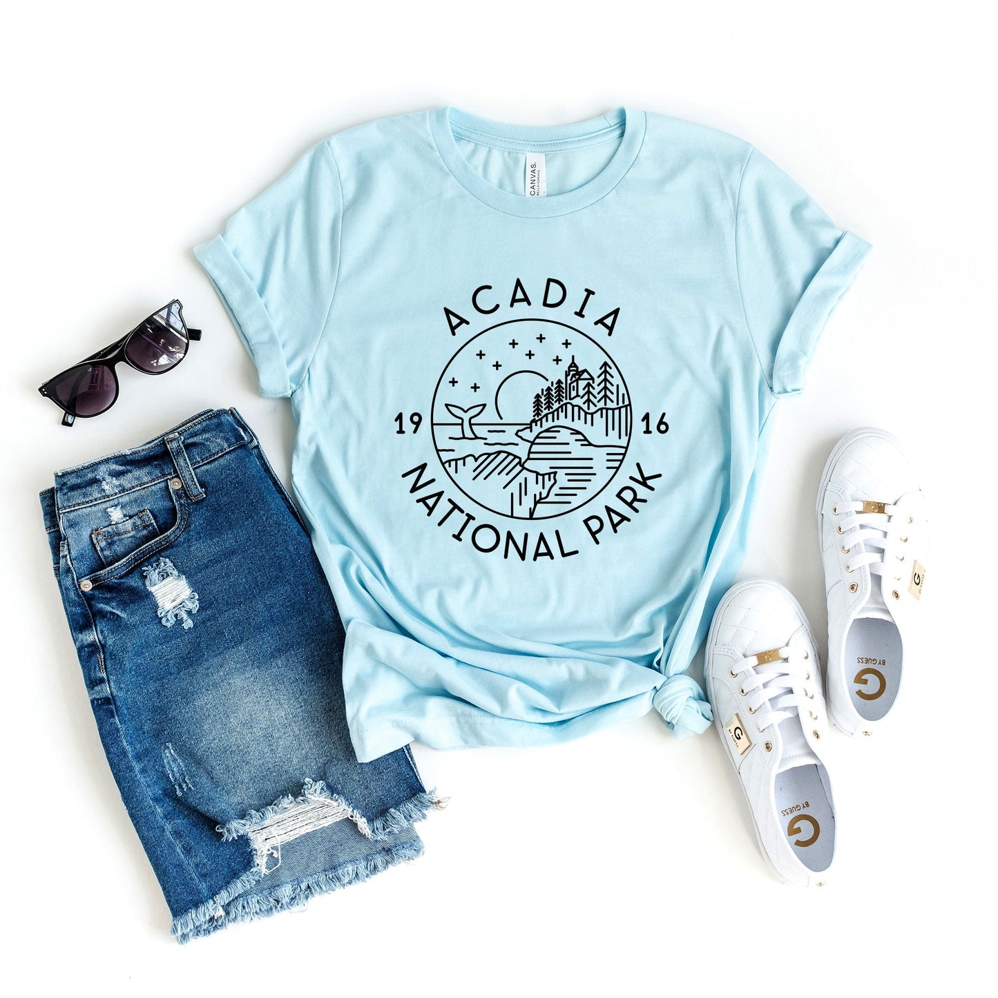 Acadia National Park | Short Sleeve Crew Neck