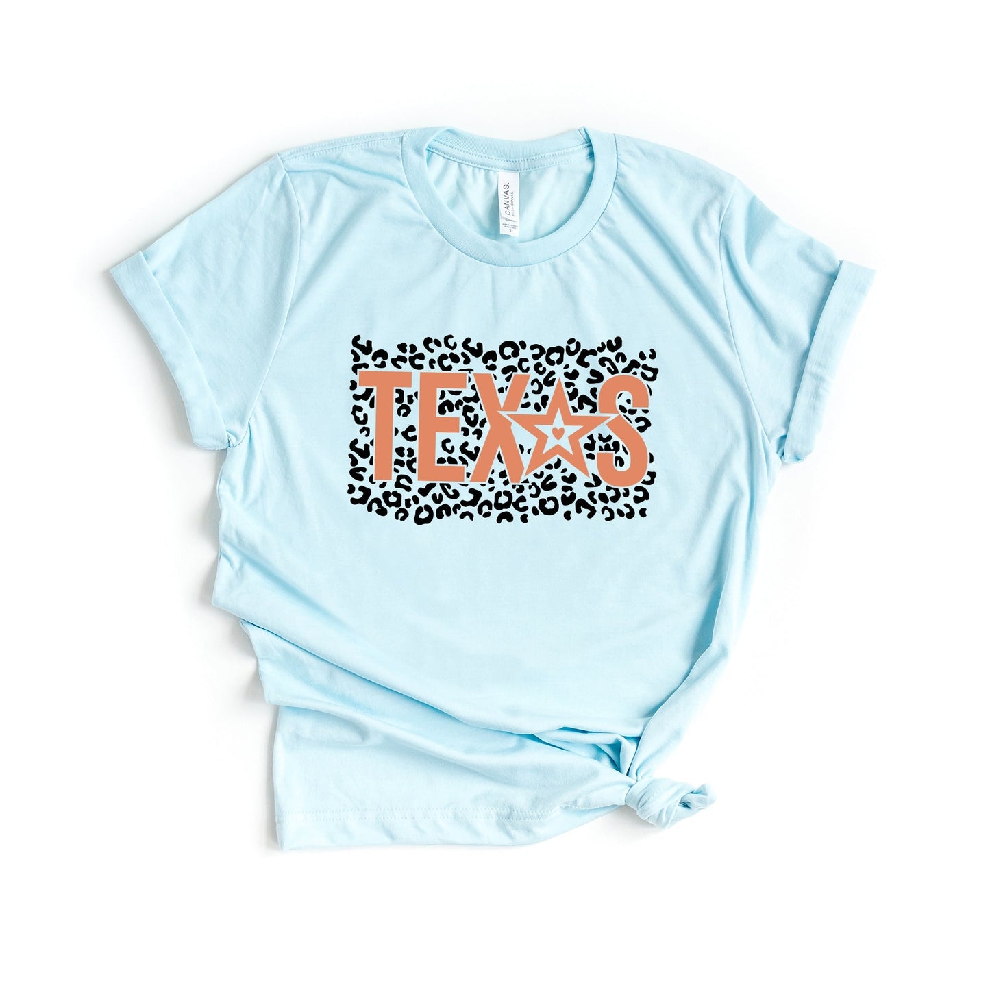 Leopard Texas Star | Short Sleeve Graphic Tee