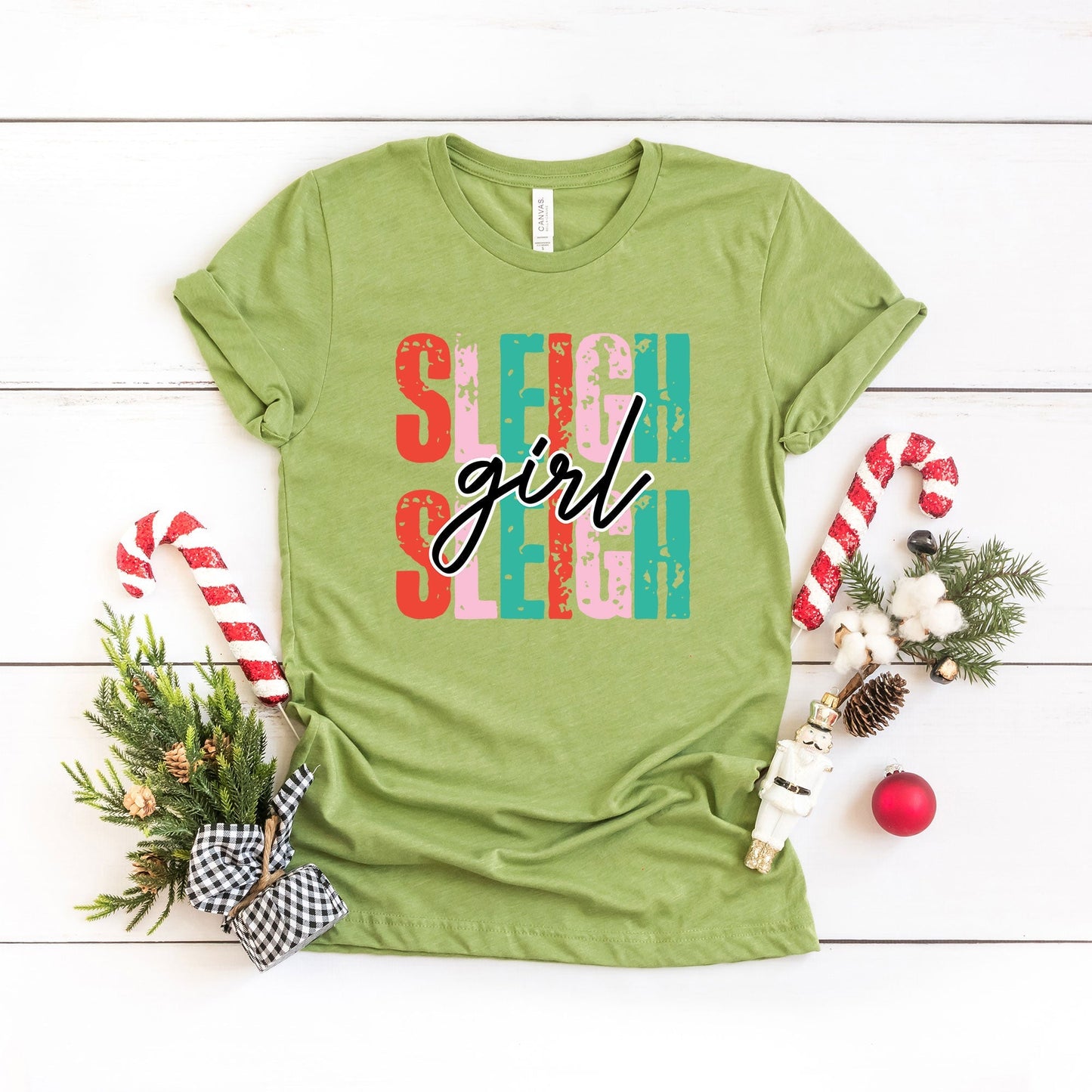 Sleigh Girl | Short Sleeve Crew Neck