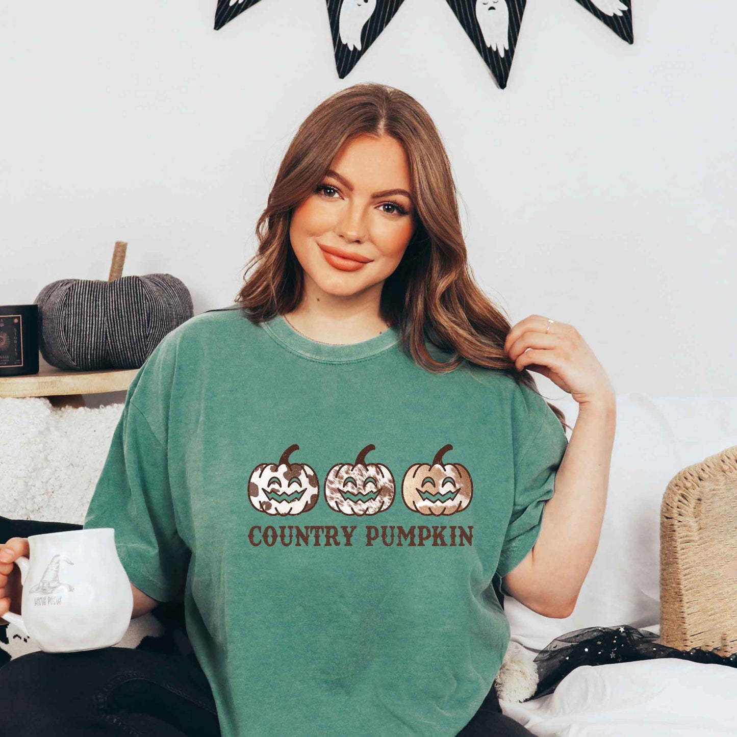 Country Pumpkin | Garment Dyed Tee
