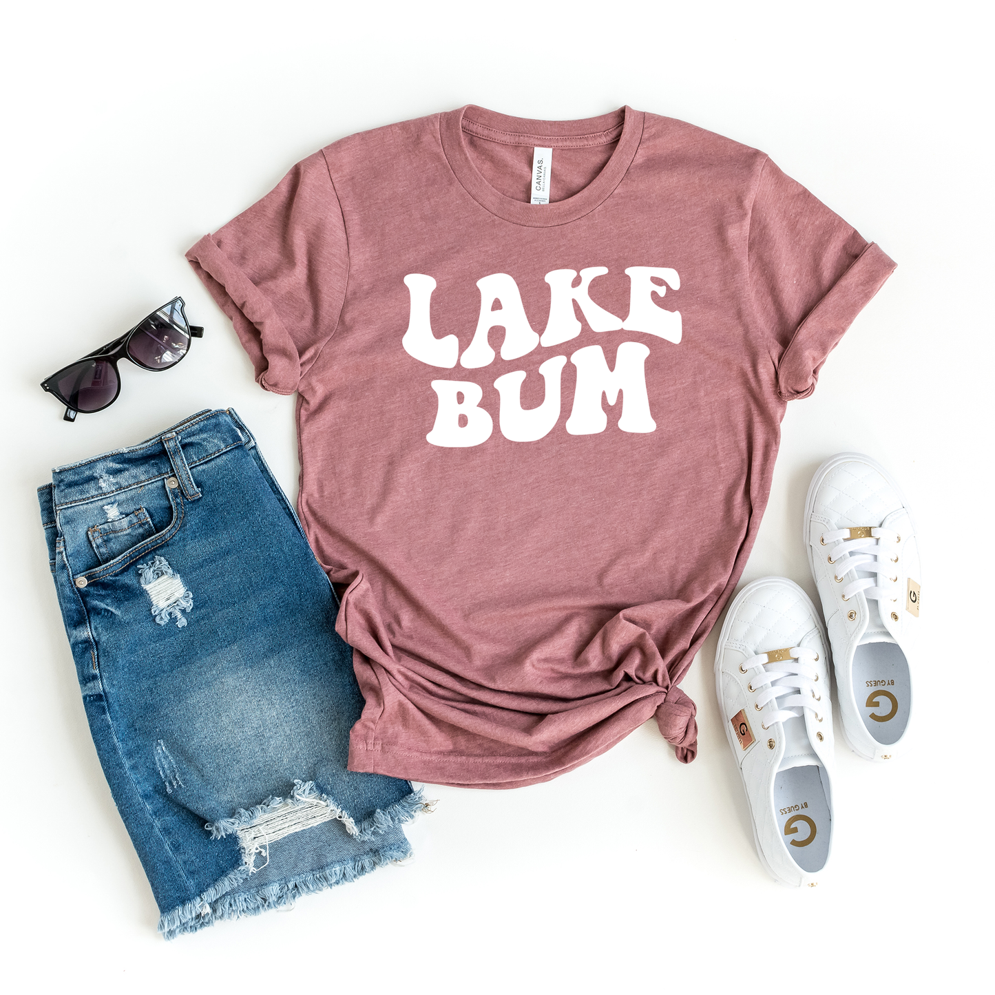 Lake Bum Wavy | Short Sleeve Crew Neck