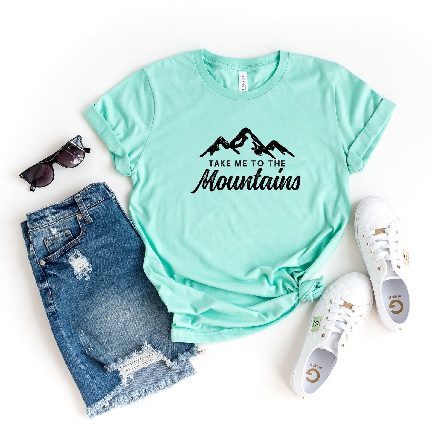 Take Me to the Mountains | Short Sleeve Crew Neck