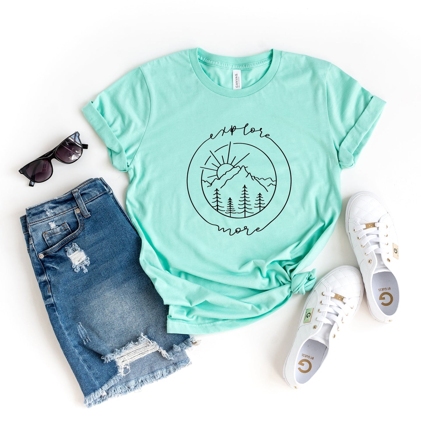 Explore More Circle | Short Sleeve Crew Neck
