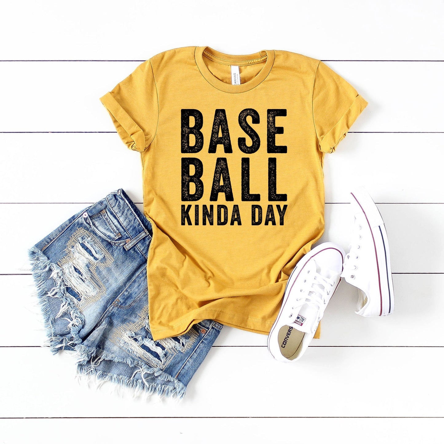 Baseball Kinda Day | Short Sleeve Crew Neck