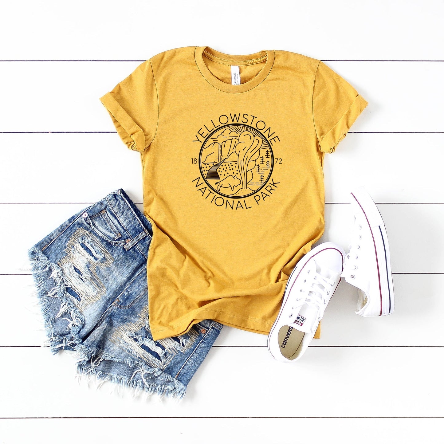Yellowstone National Park | Short Sleeve Crew Neck