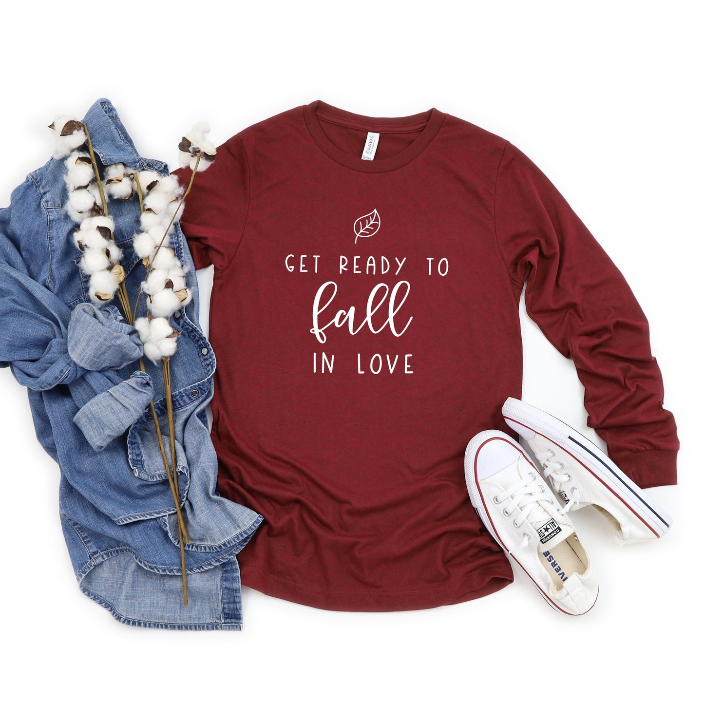 Get Ready To Fall In Love | Long Sleeve Crew Neck