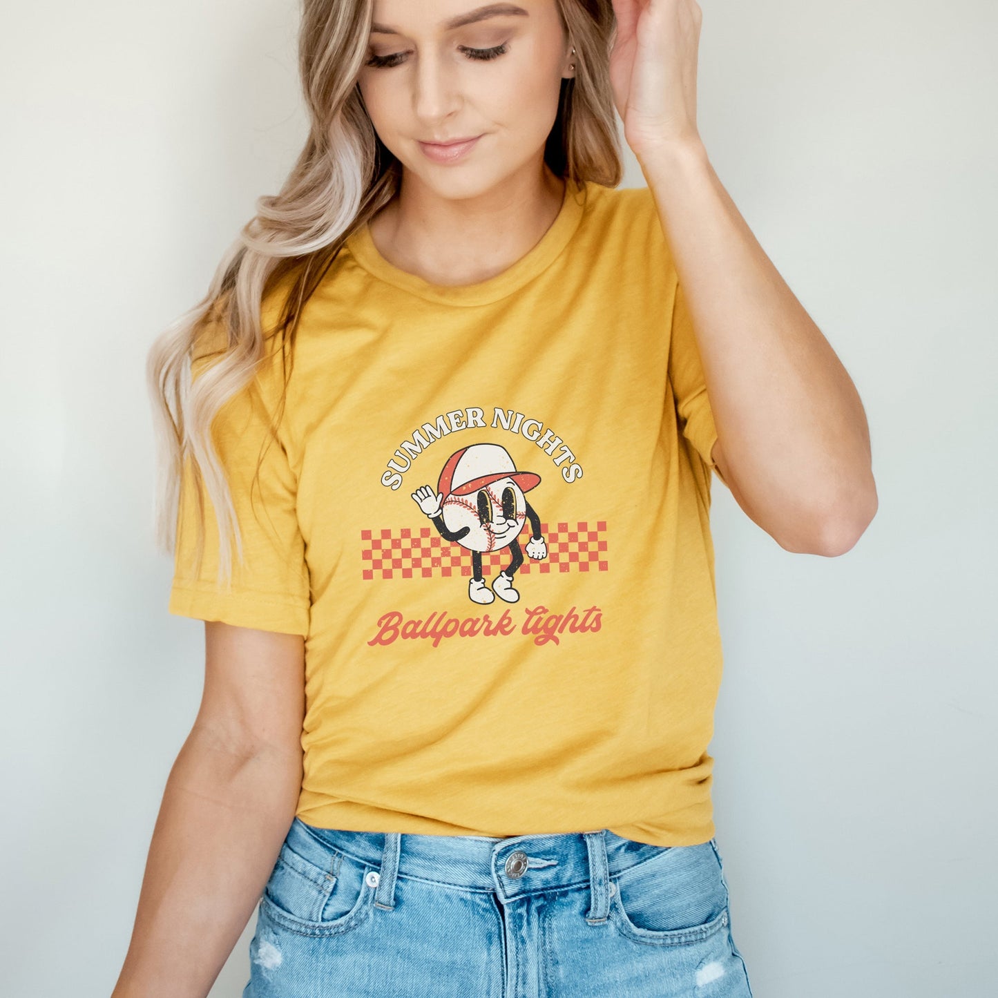 Retro Summer Nights | Short Sleeve Crew Neck