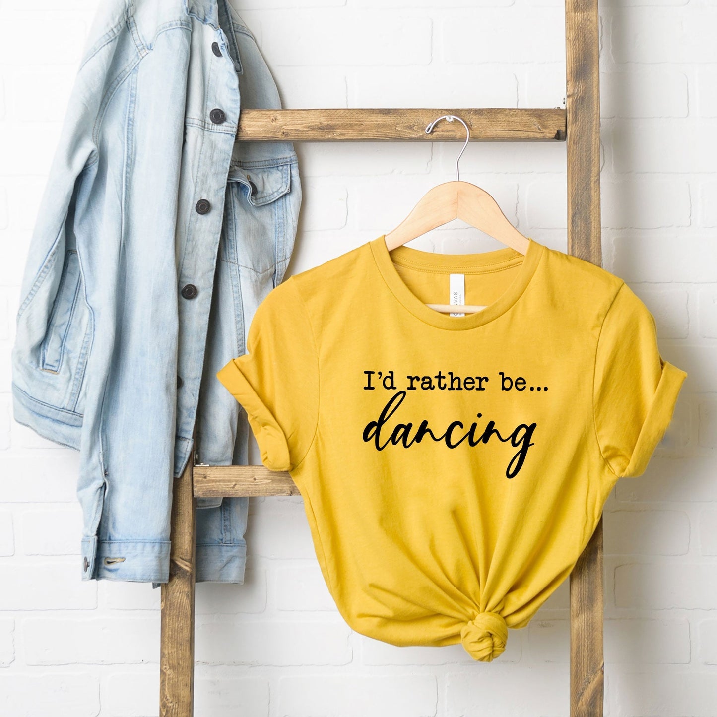 I'd Rather Be Dancing | Short Sleeve Crew Neck