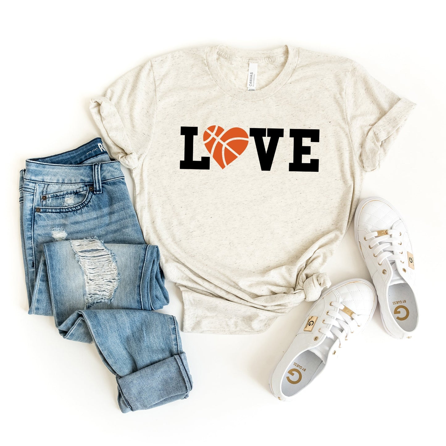 Love Basketball | Short Sleeve Crew Neck