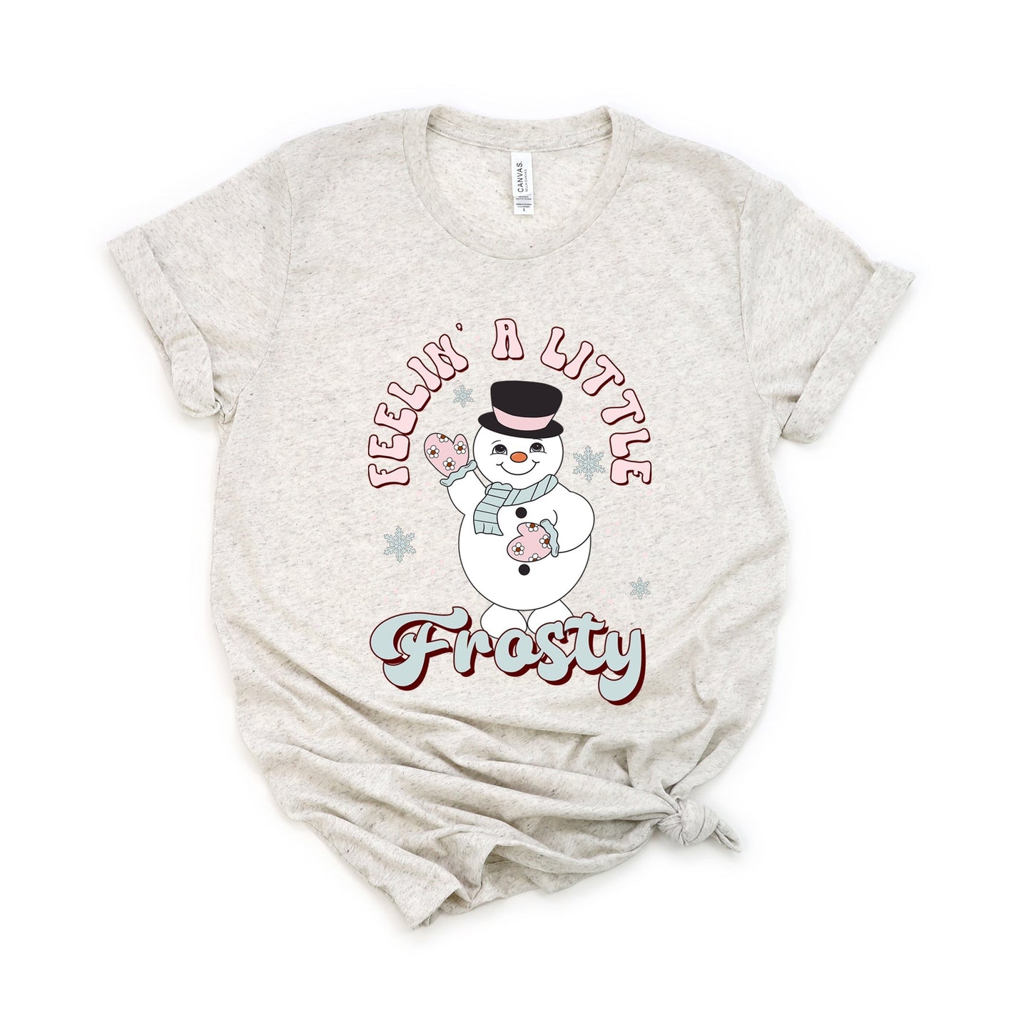 Feeling A Little Frosty | Short Sleeve Crew Neck