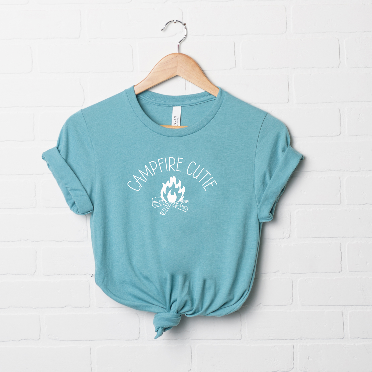 Campfire Cutie | Short Sleeve Crew Neck