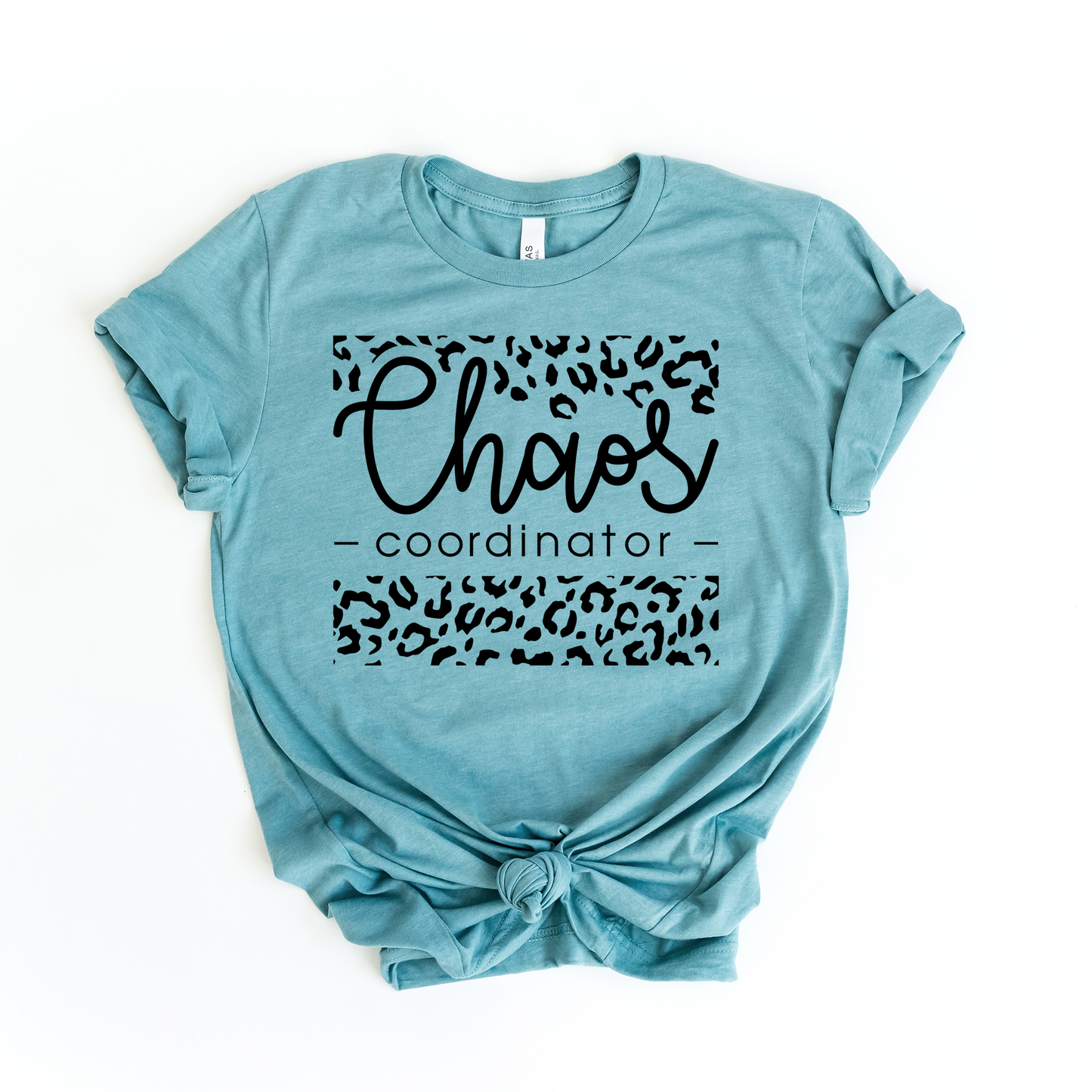 Leopard Chaos Coordinator | Short Sleeve Crew Neck