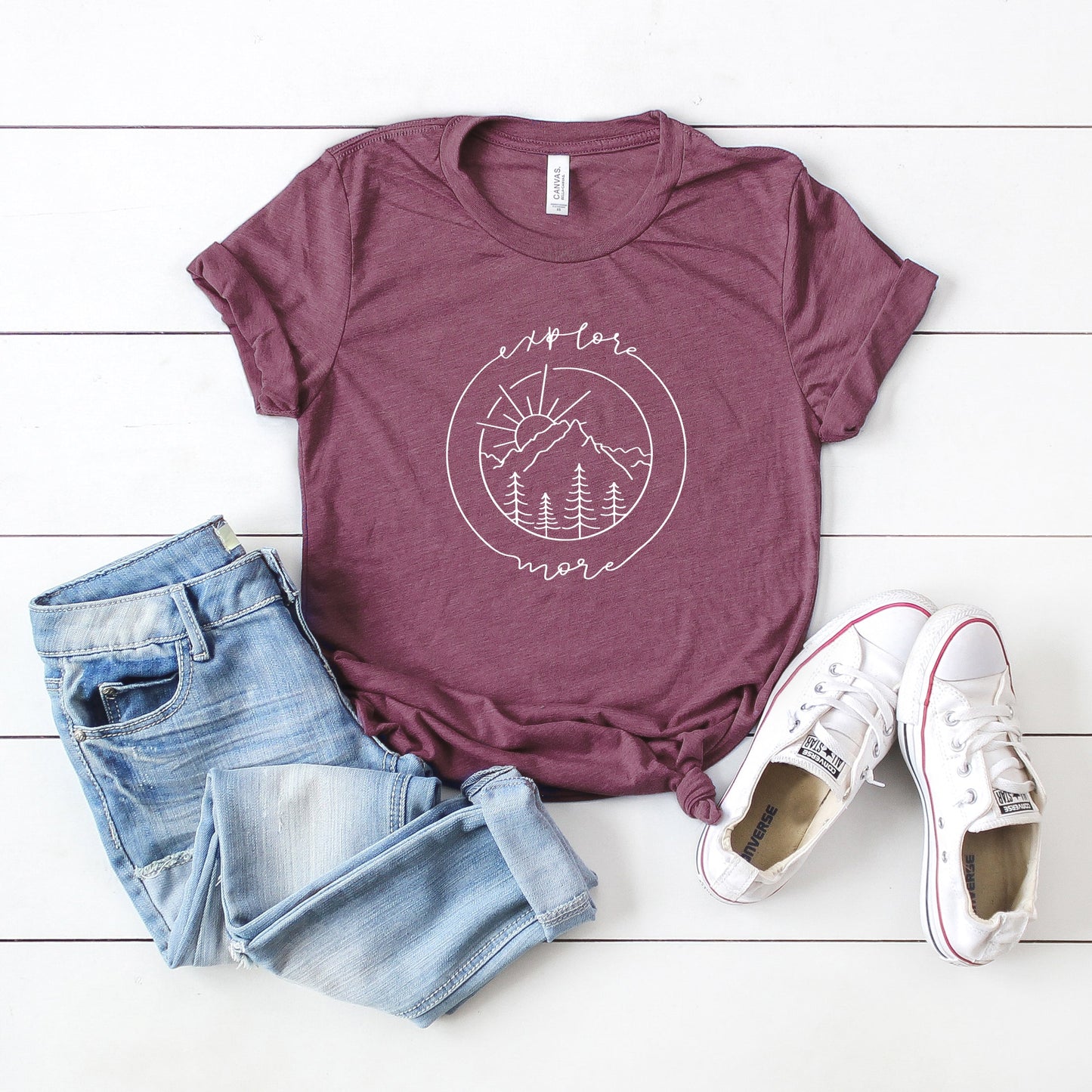 Explore More Circle | Short Sleeve Crew Neck