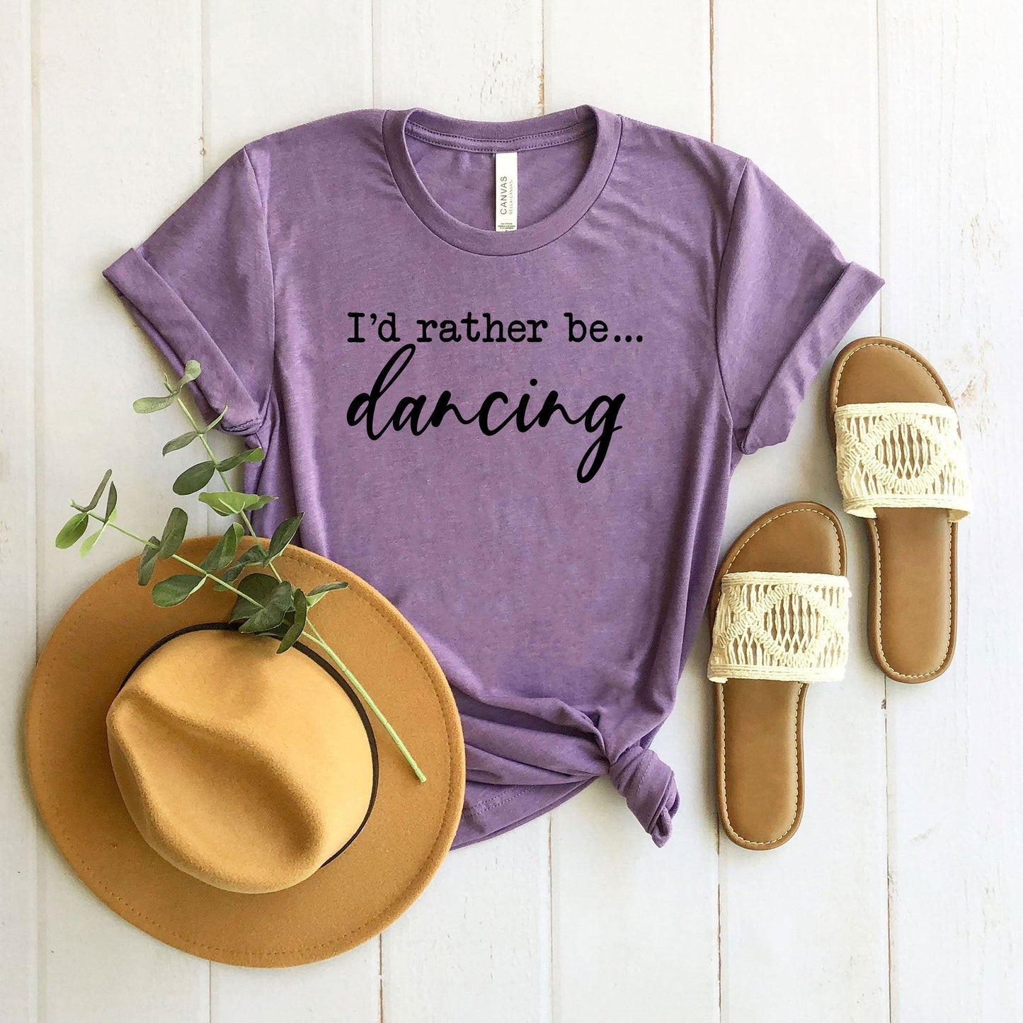I'd Rather Be Dancing | Short Sleeve Crew Neck