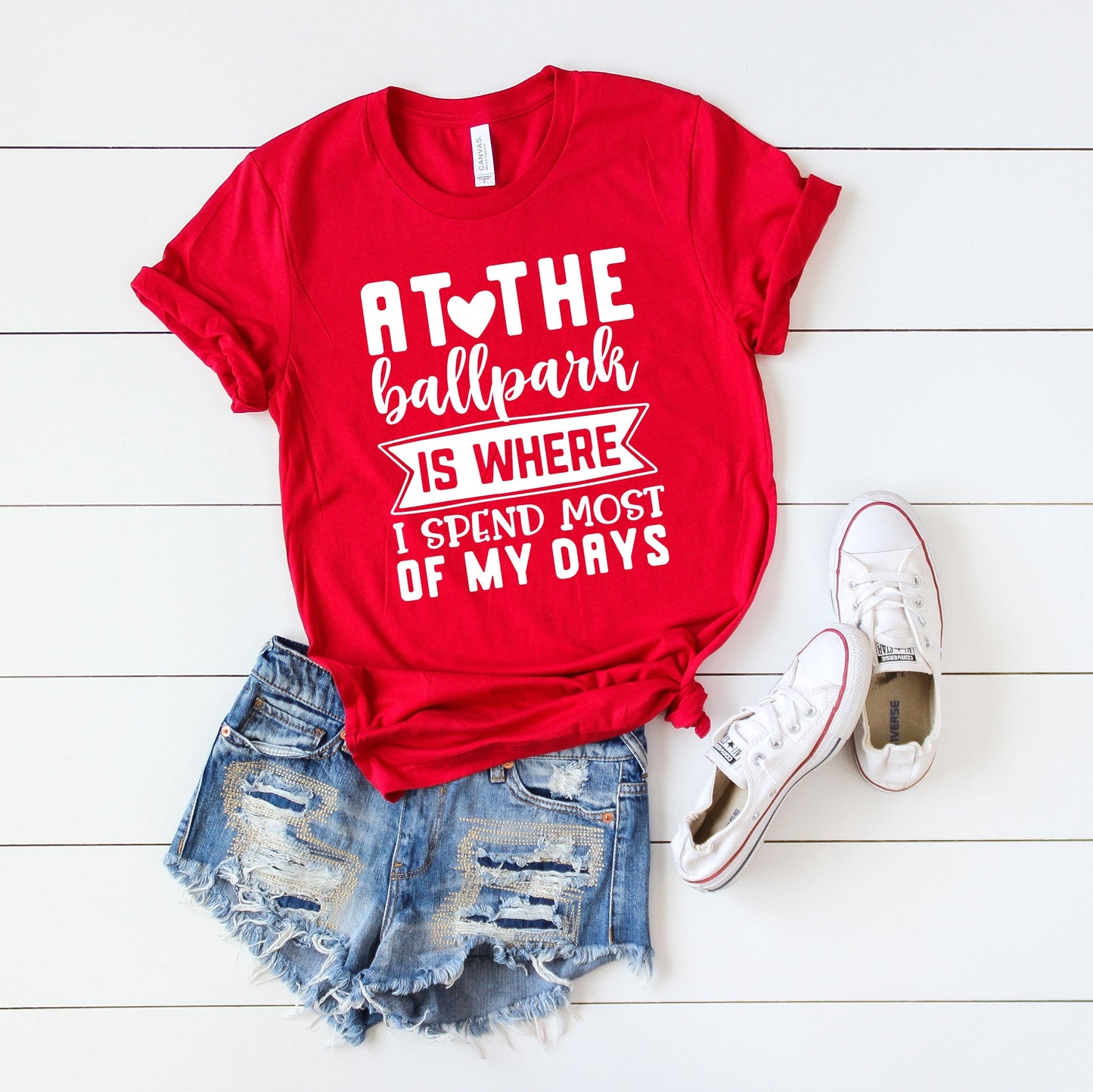 At The Ballpark | Short Sleeve Crew Neck