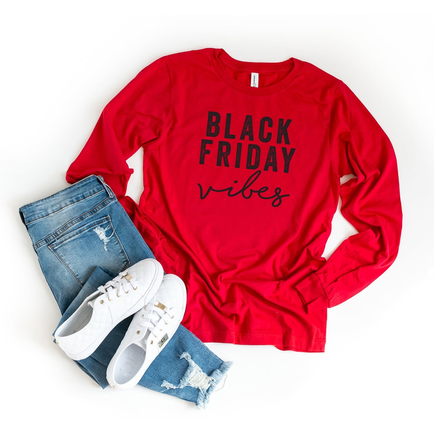 Black Friday Vibes | Long Sleeve Crew Neck