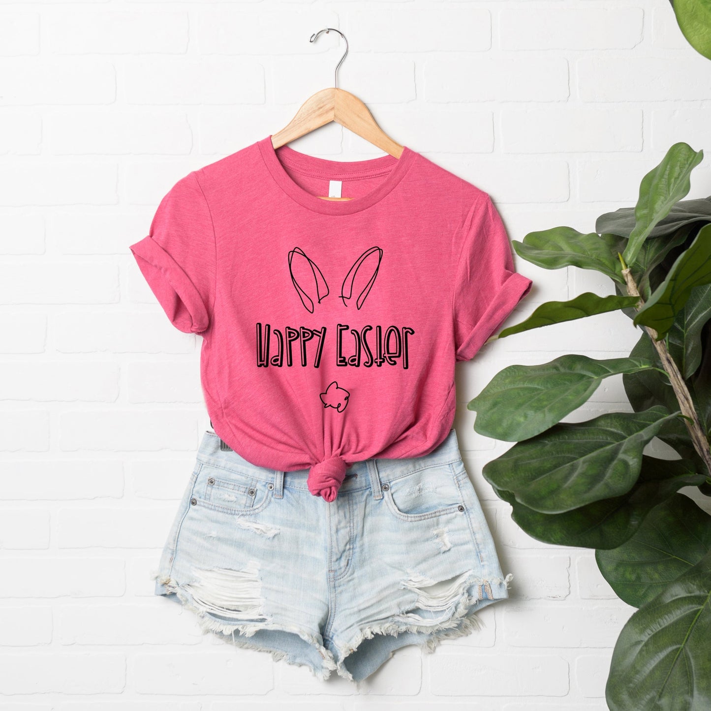 Happy Easter | Short Sleeve Crew Neck