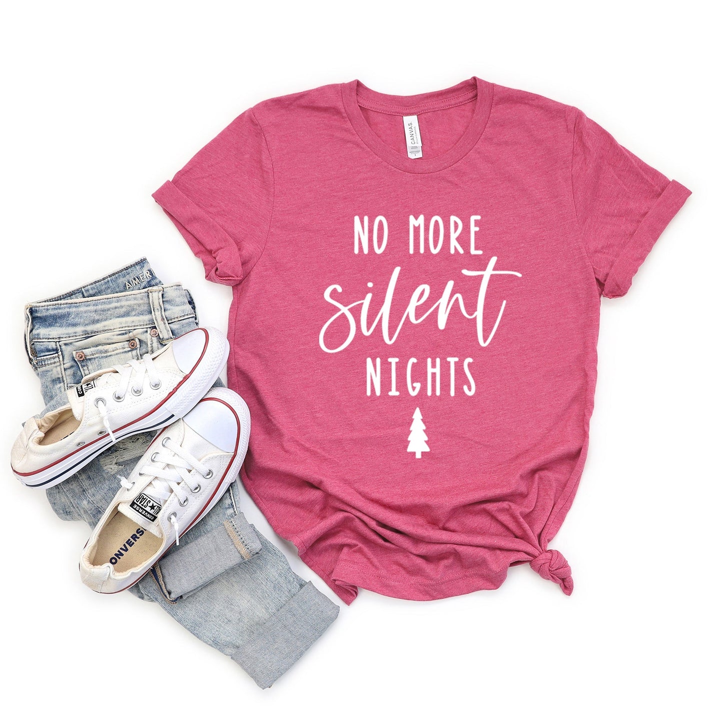No More Silent Nights | Short Sleeve Crew Neck