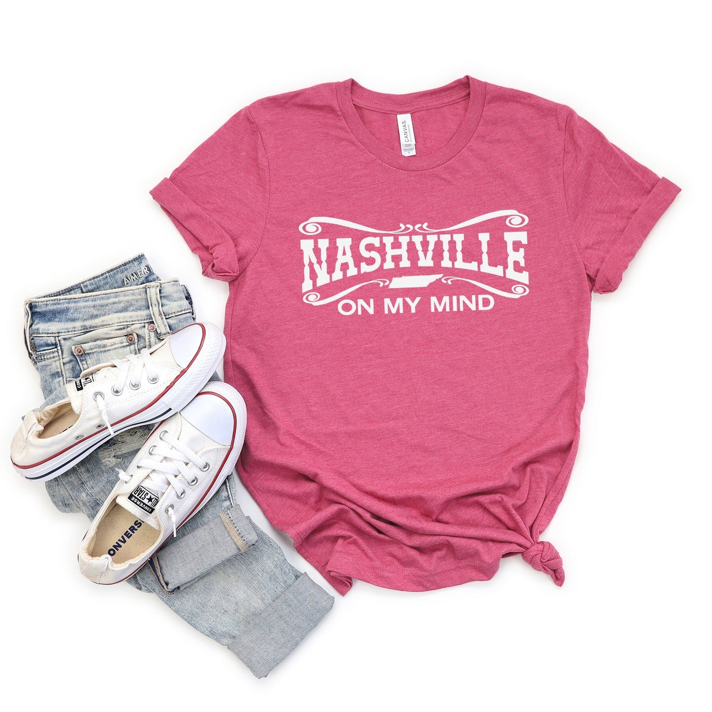 Nashville On My Mind | Short Sleeve Crew Neck