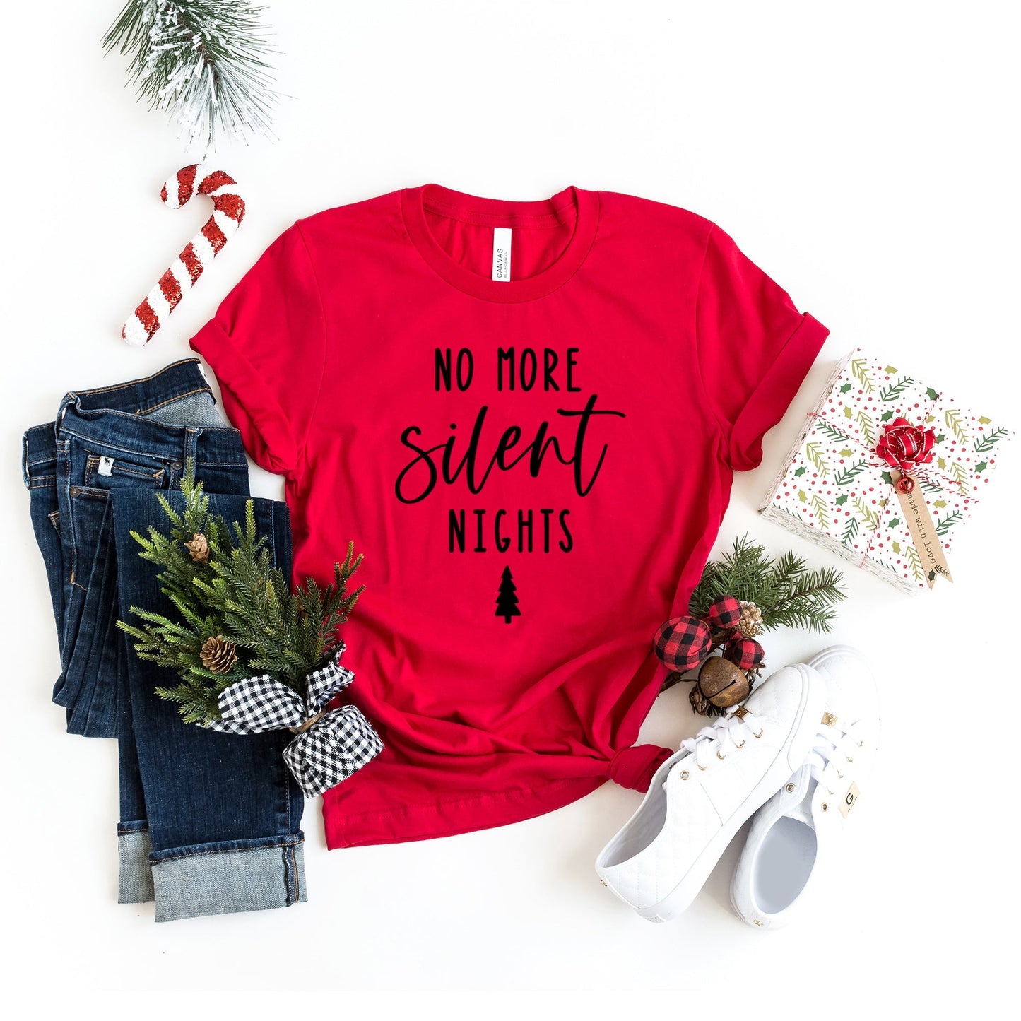 No More Silent Nights | Short Sleeve Crew Neck