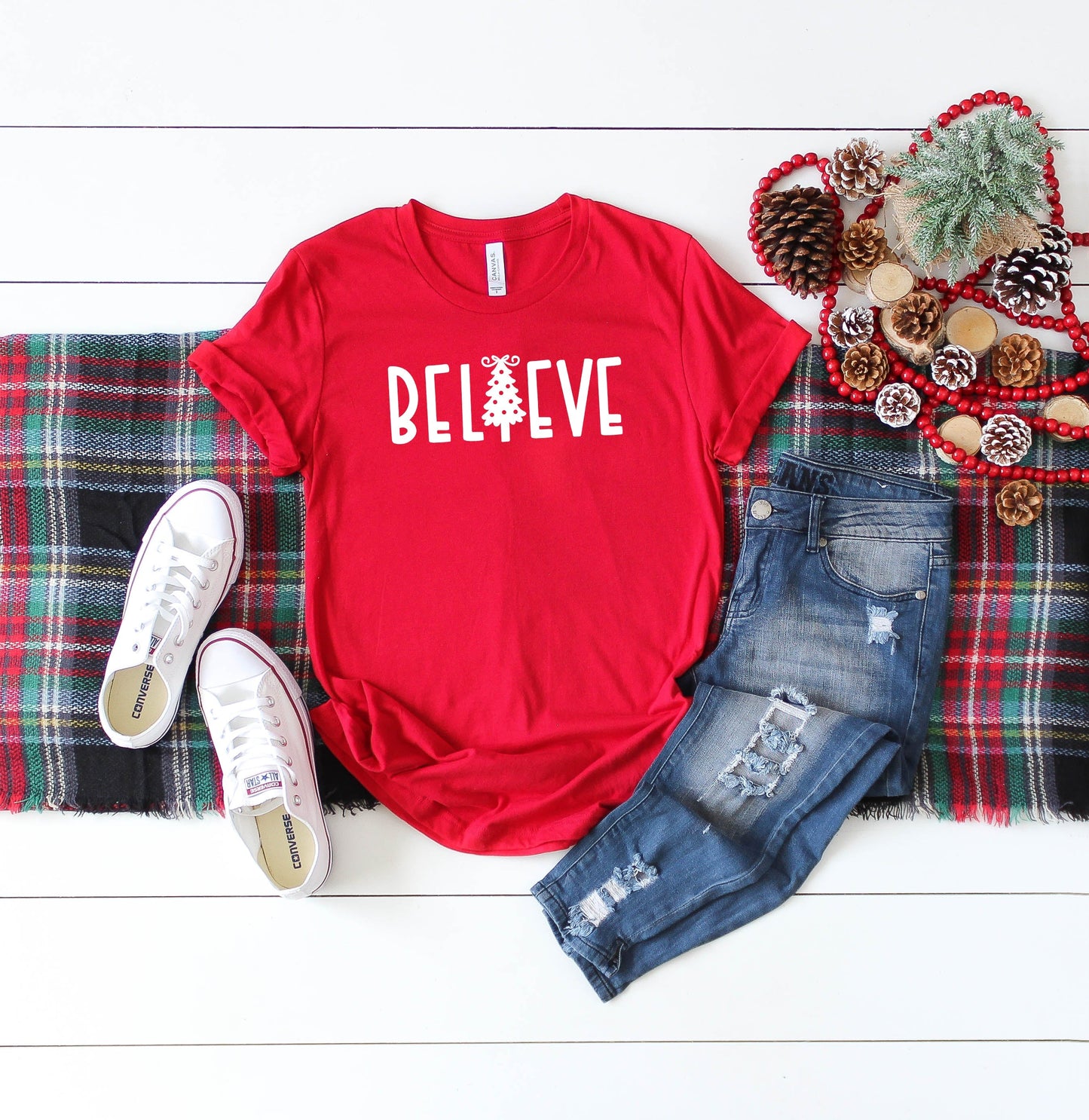 Believe Tree | Short Sleeve Crew Neck
