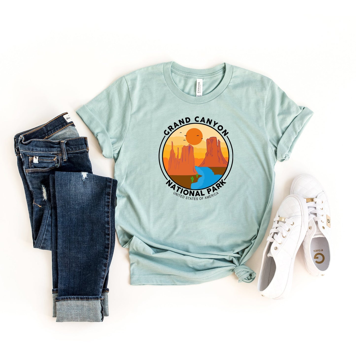 Grand Canyon National Park Badge | Short Sleeve Crew Neck