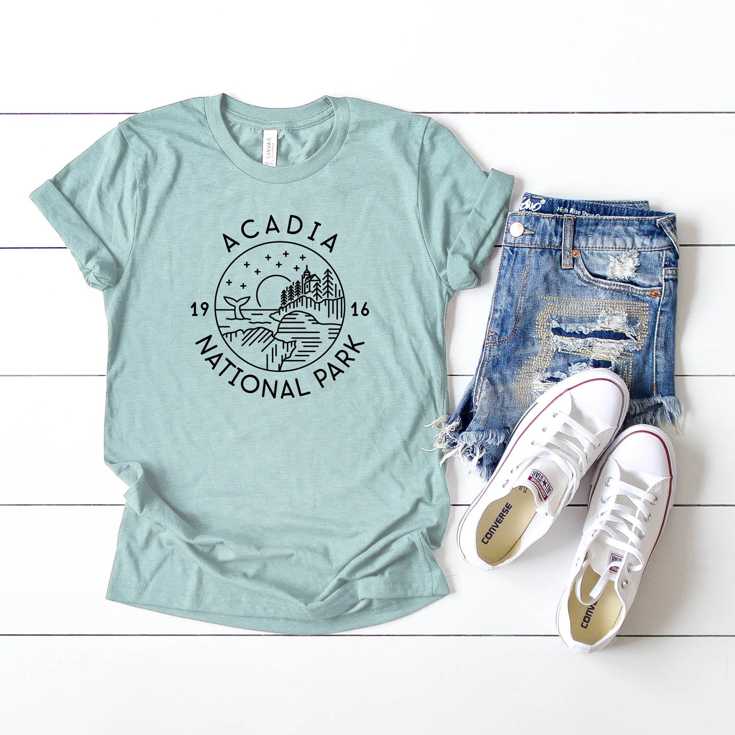 Acadia National Park | Short Sleeve Crew Neck