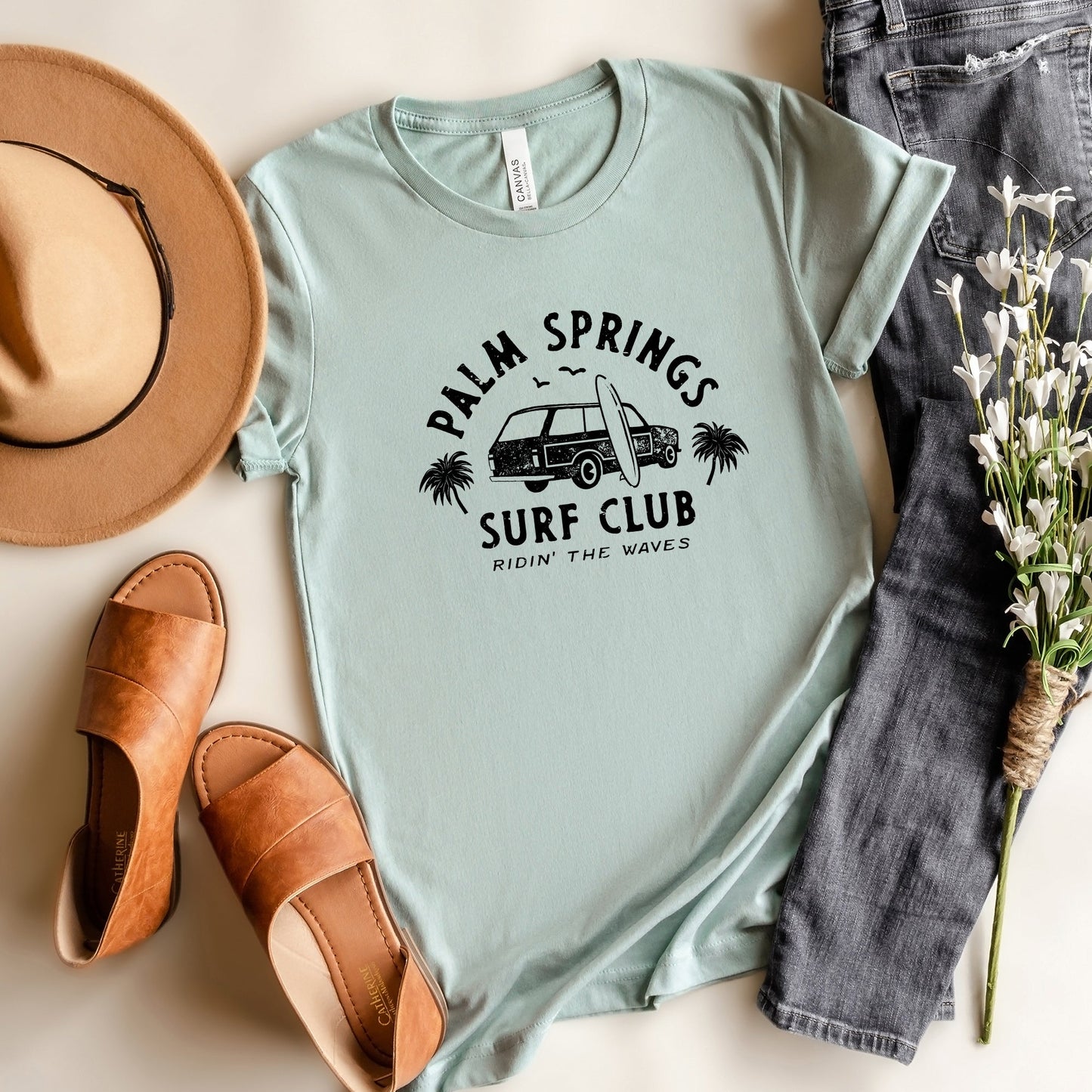 Palm Springs Beach | Short Sleeve Graphic Tee
