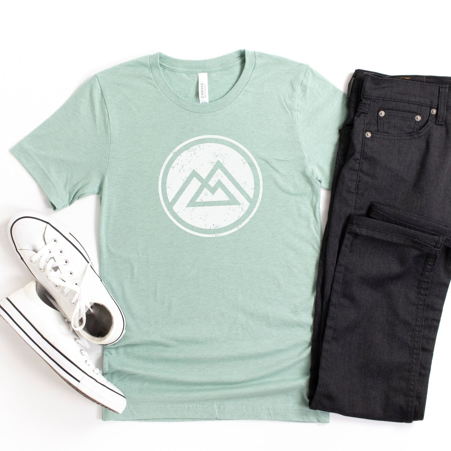 Mountain Peak | Short Sleeve Crew Neck
