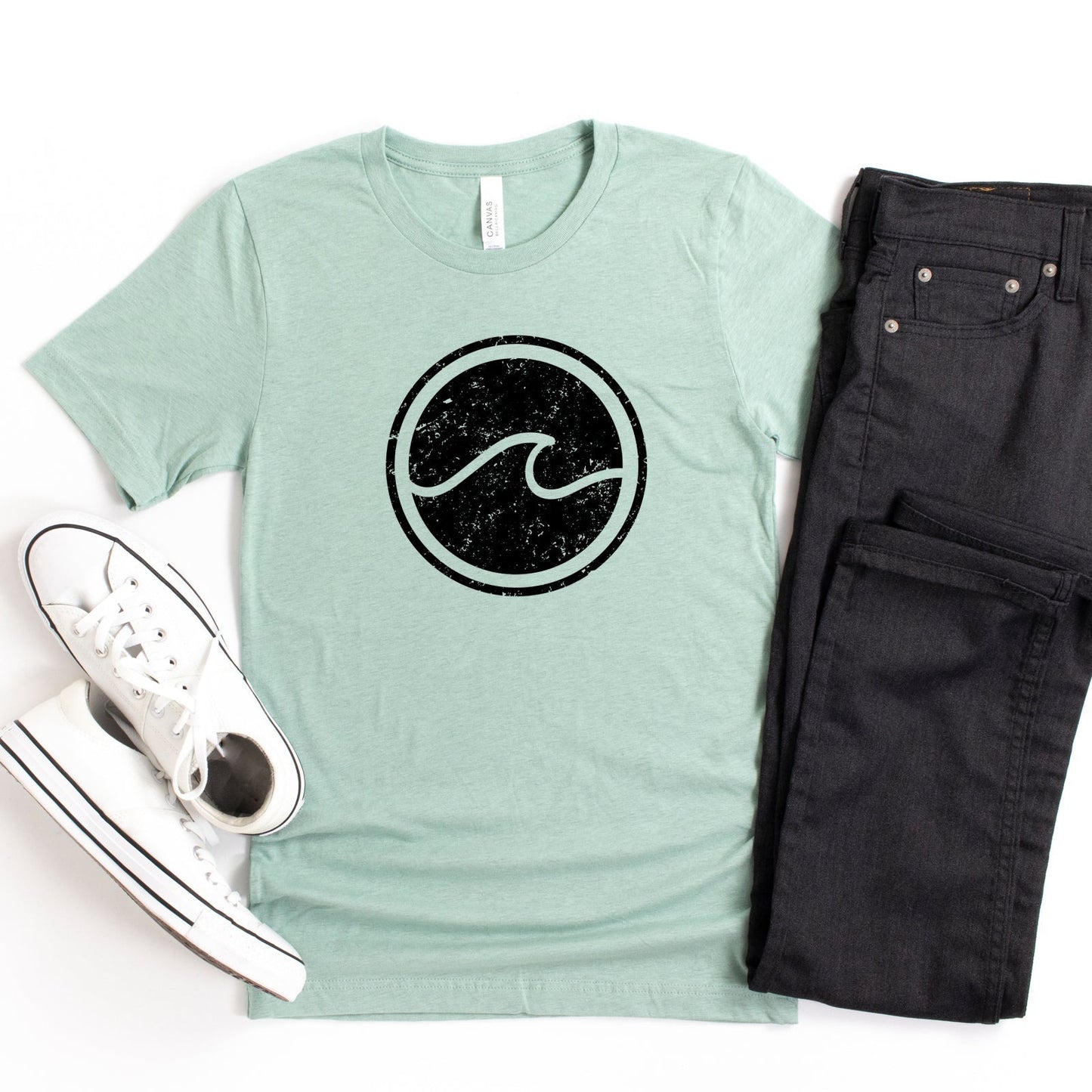 Wave | Short Sleeve Crew Neck