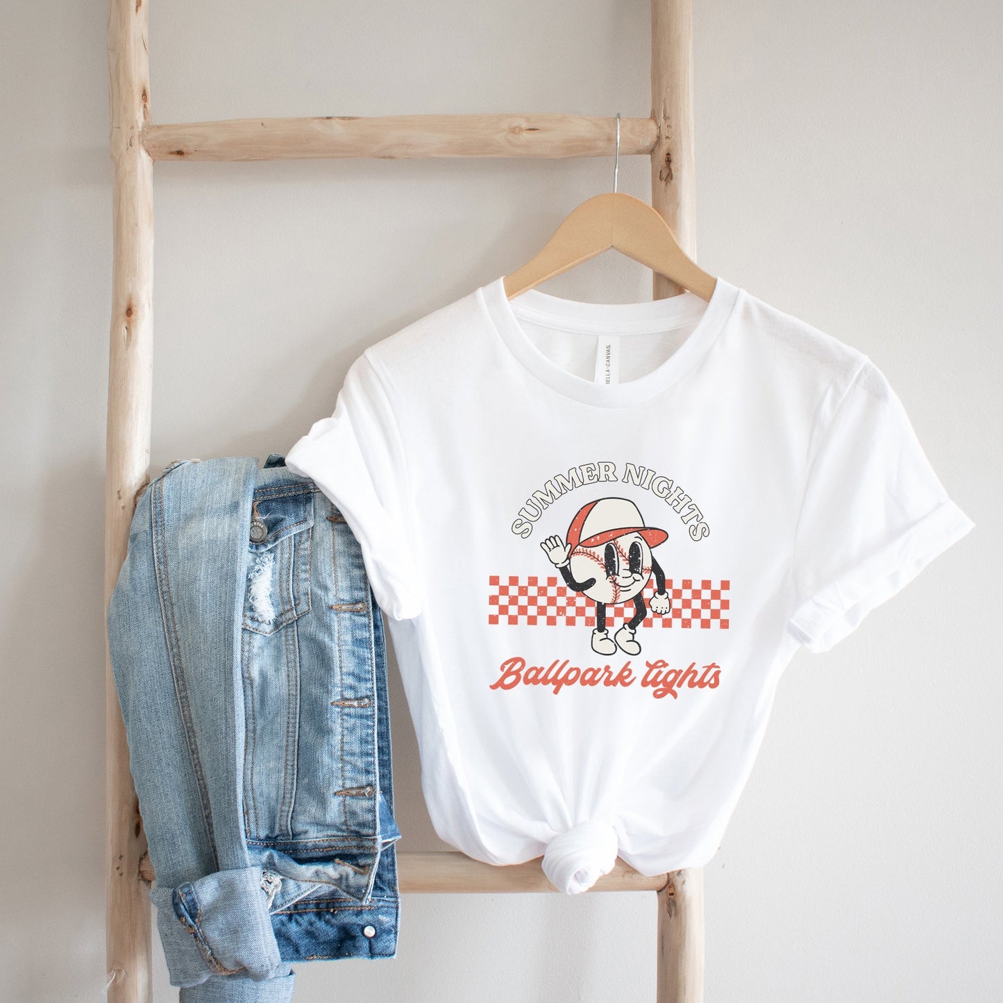 Retro Summer Nights | Short Sleeve Crew Neck