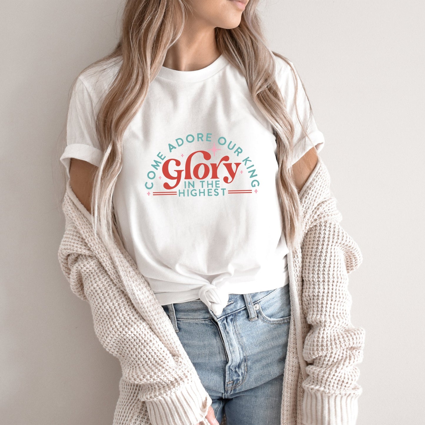 Glory In The Highest Retro | Short Sleeve Crew Neck