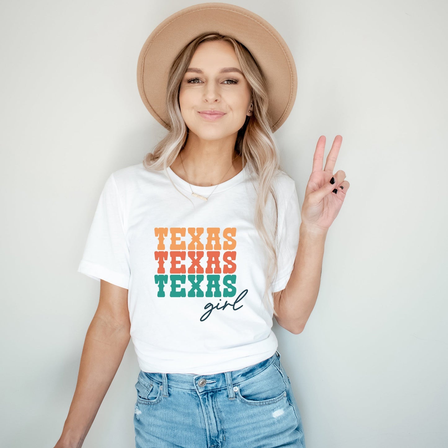 Texas Girl Stacked | Short Sleeve Graphic Tee