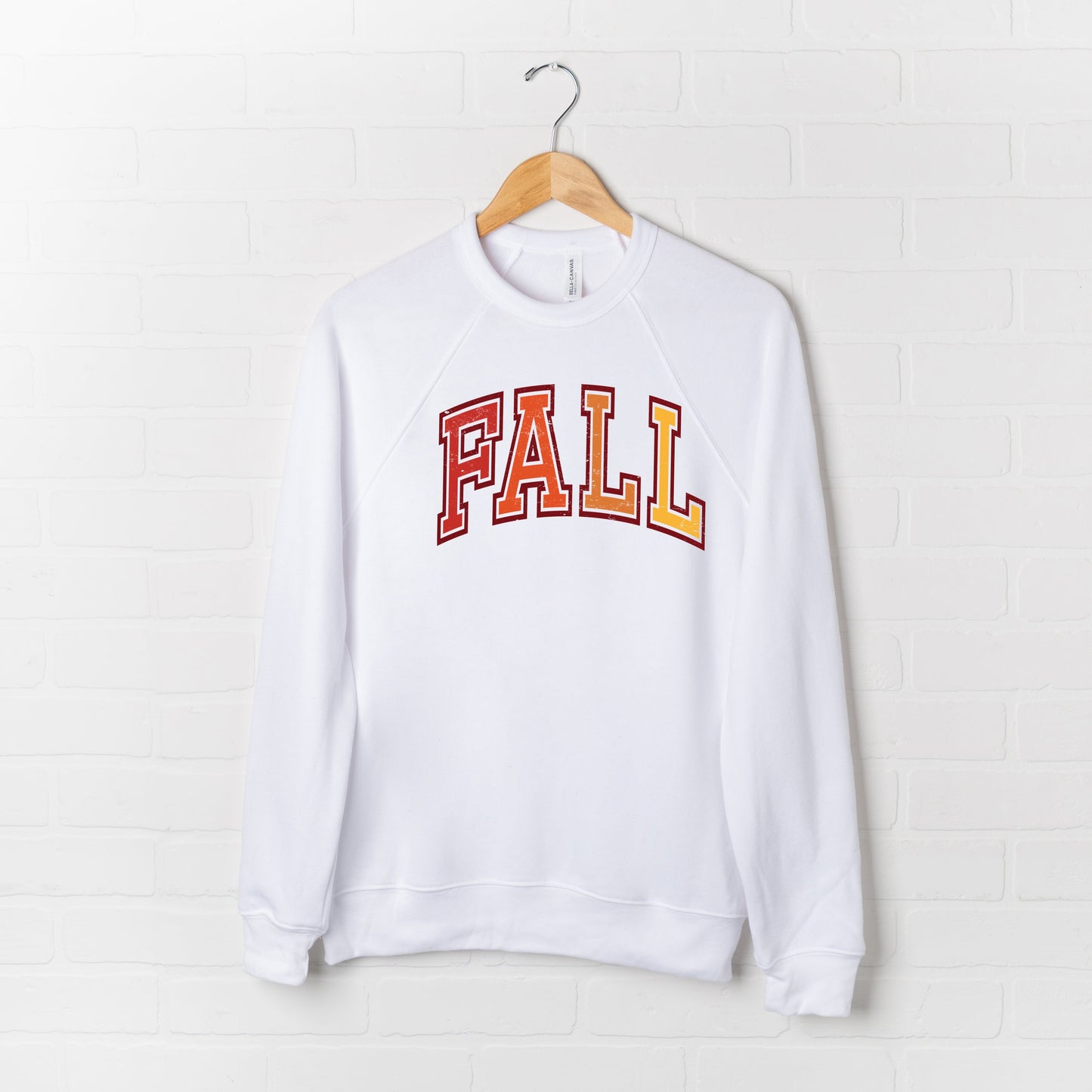 Varsity Fall Ombre | Bella Canvas Sweatshirt