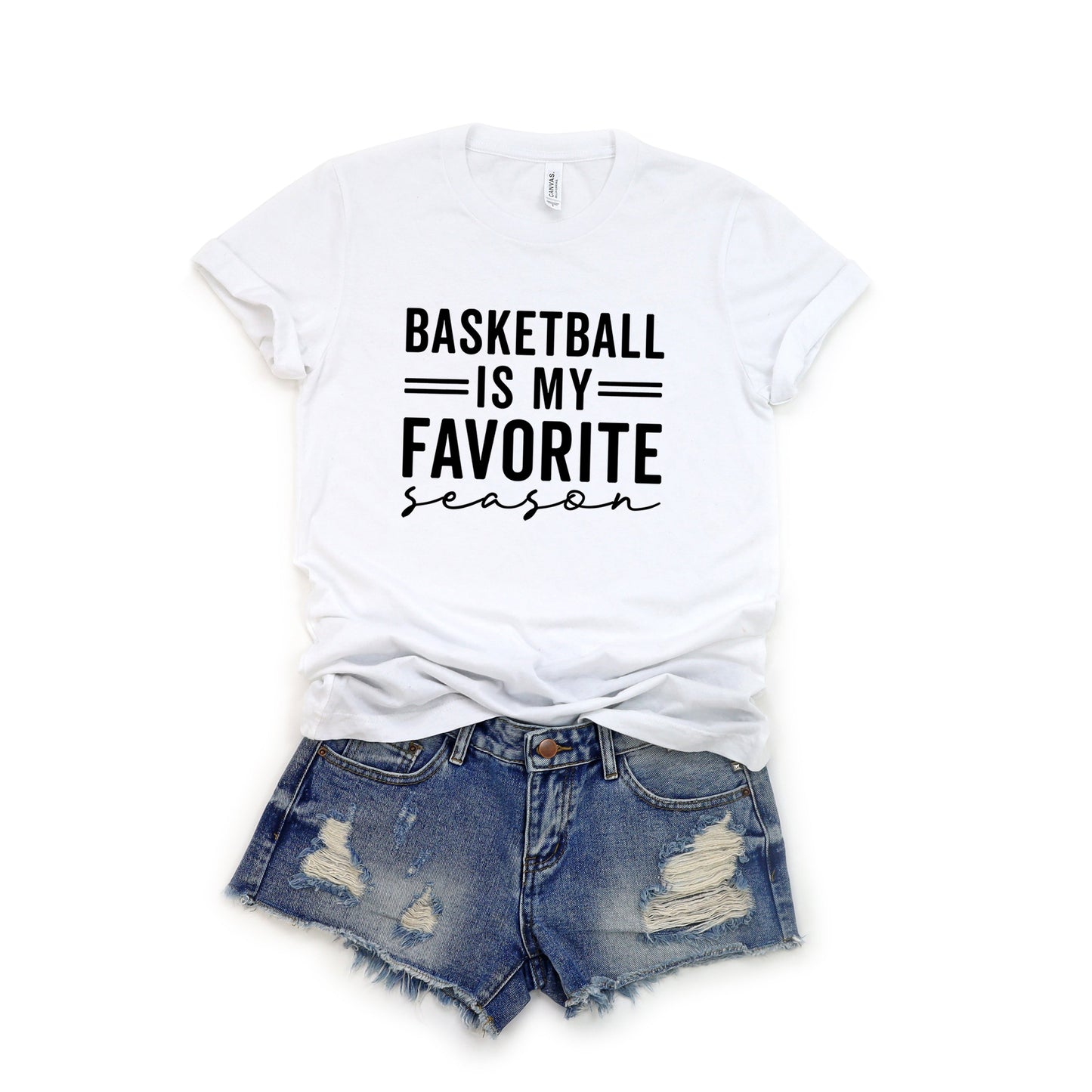 Basketball is my Favorite Season | Short Sleeve Crew Neck
