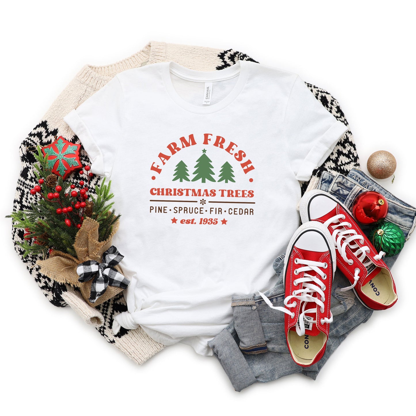 Farm Fresh Trees | Short Sleeve Crew Neck