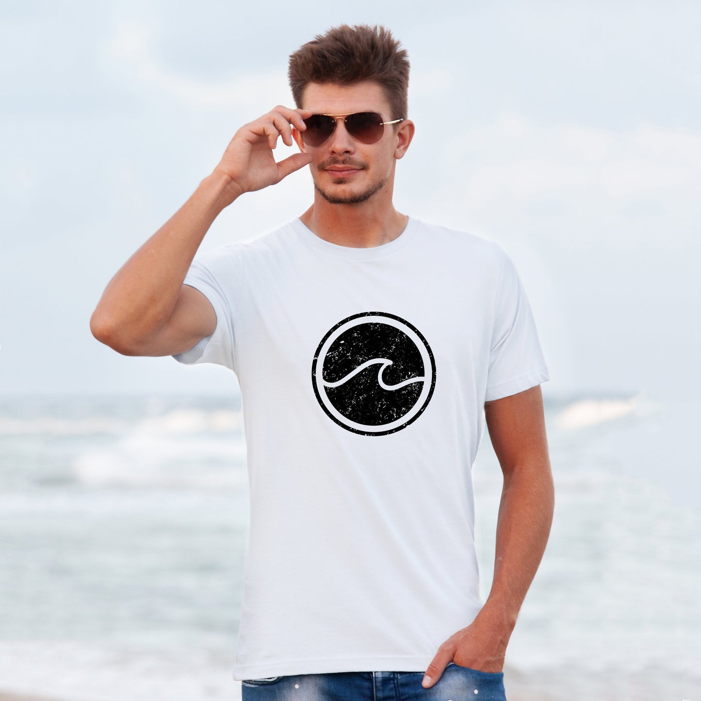Wave | Short Sleeve Crew Neck