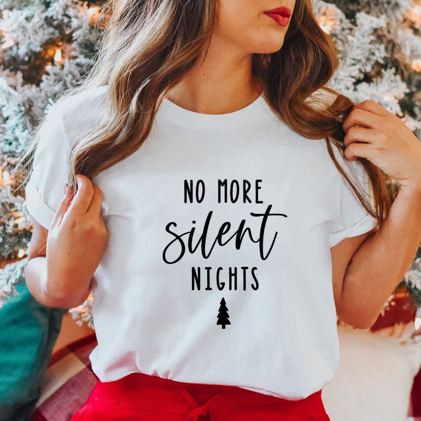 No More Silent Nights | Short Sleeve Crew Neck