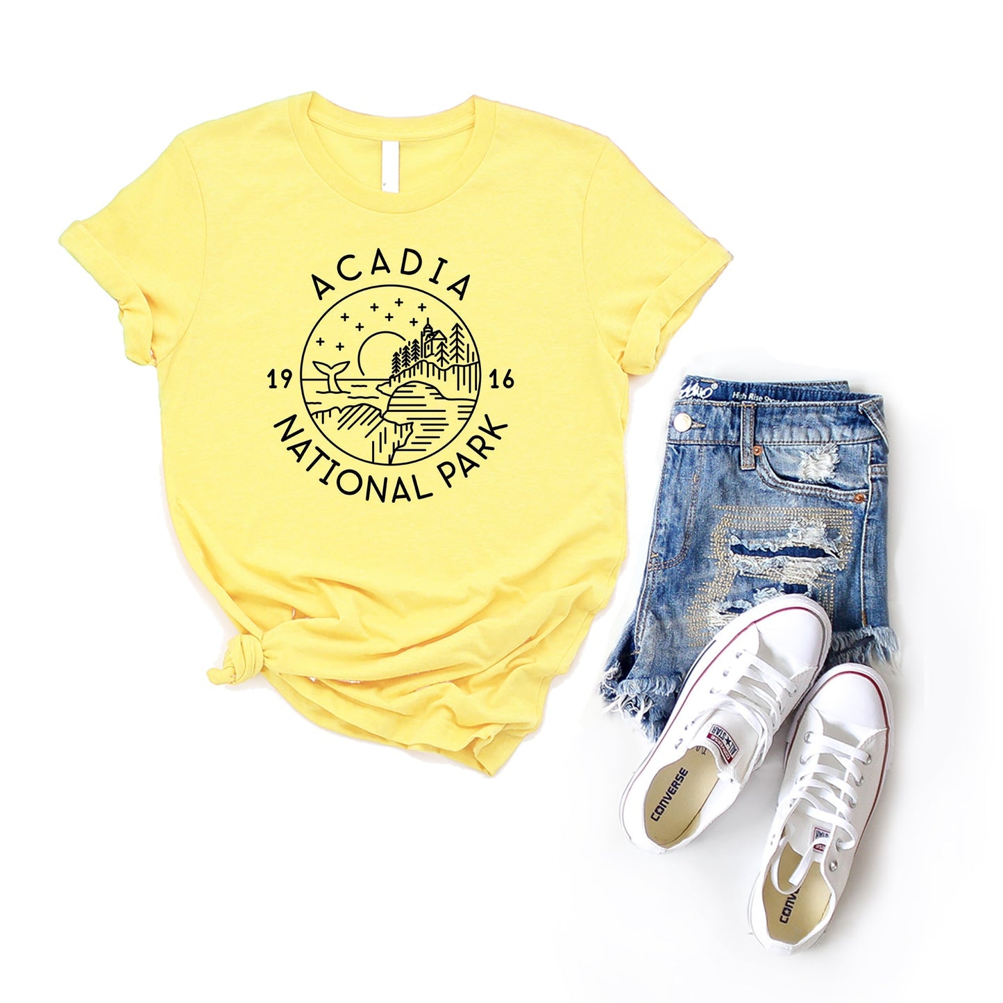Acadia National Park | Short Sleeve Crew Neck