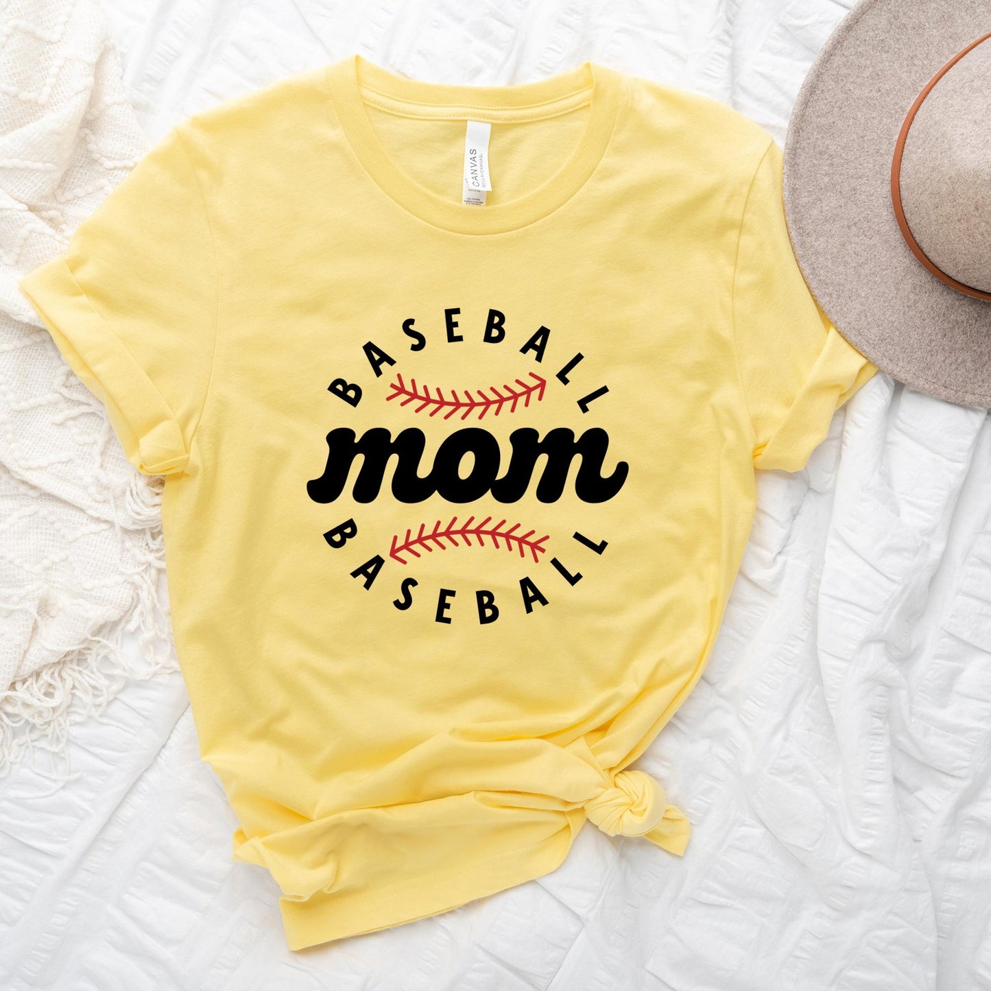 Baseball Mom Baseball | Short Sleeve Crew Neck