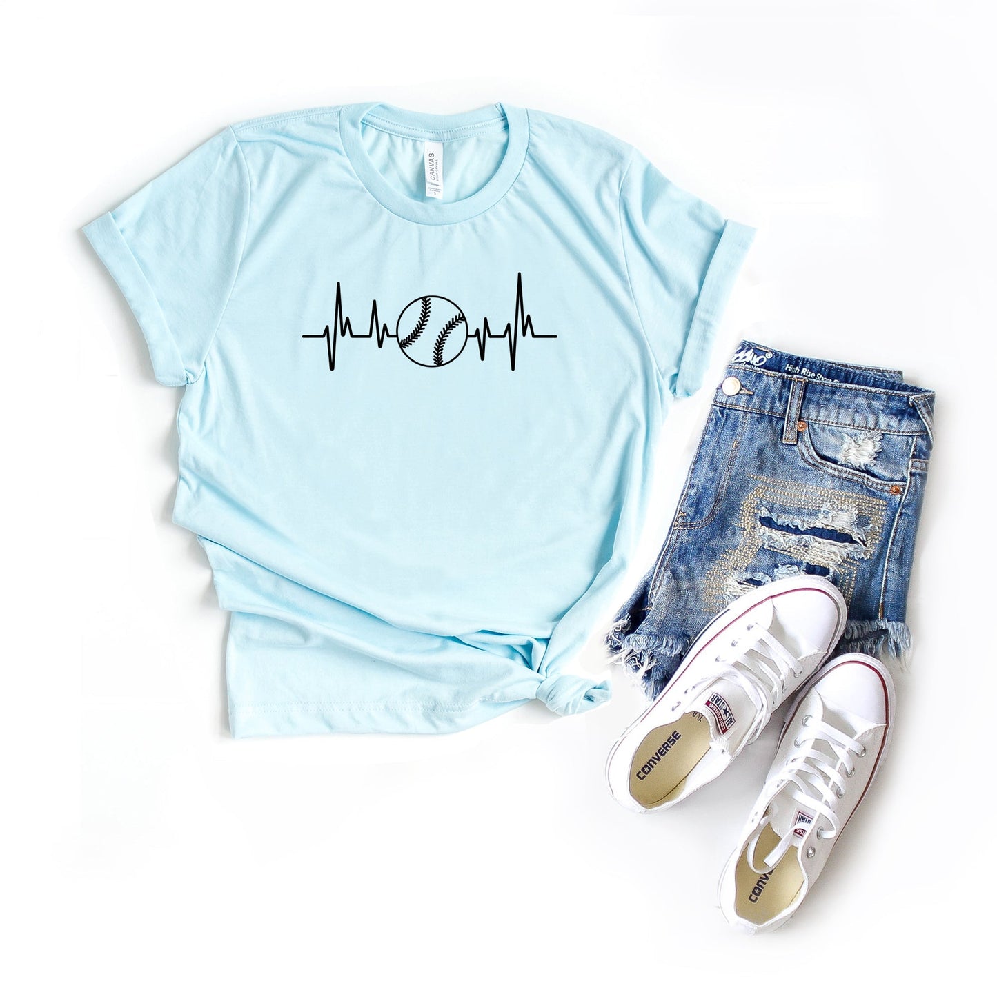Baseball Heart Rate | Short Sleeve Crew Neck