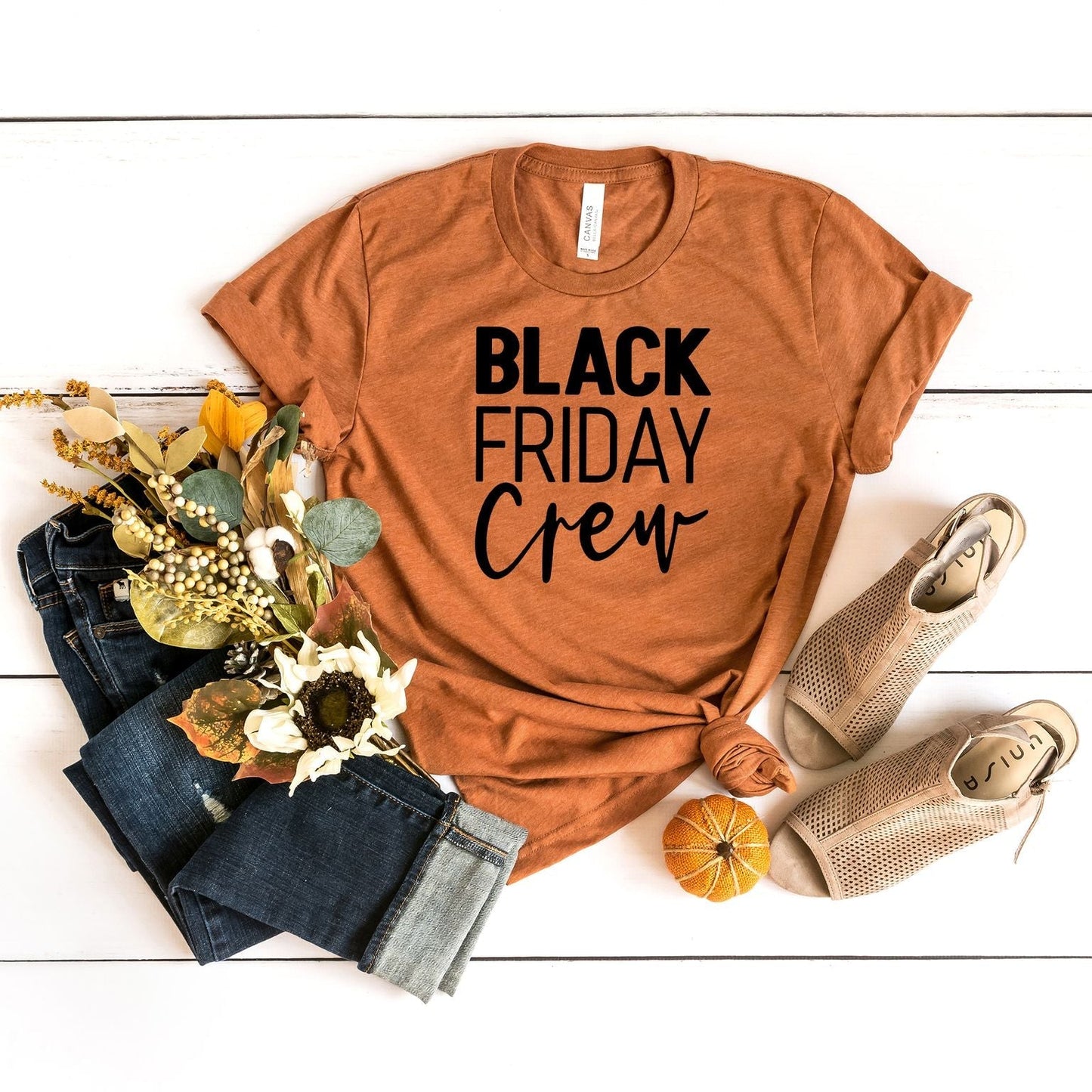 Black Friday Crew | Short Sleeve Crew Neck
