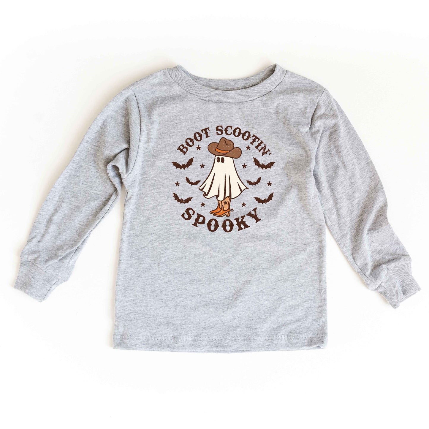 Boot Scootin' Spooky | Toddler Graphic Long Sleeve Tee
