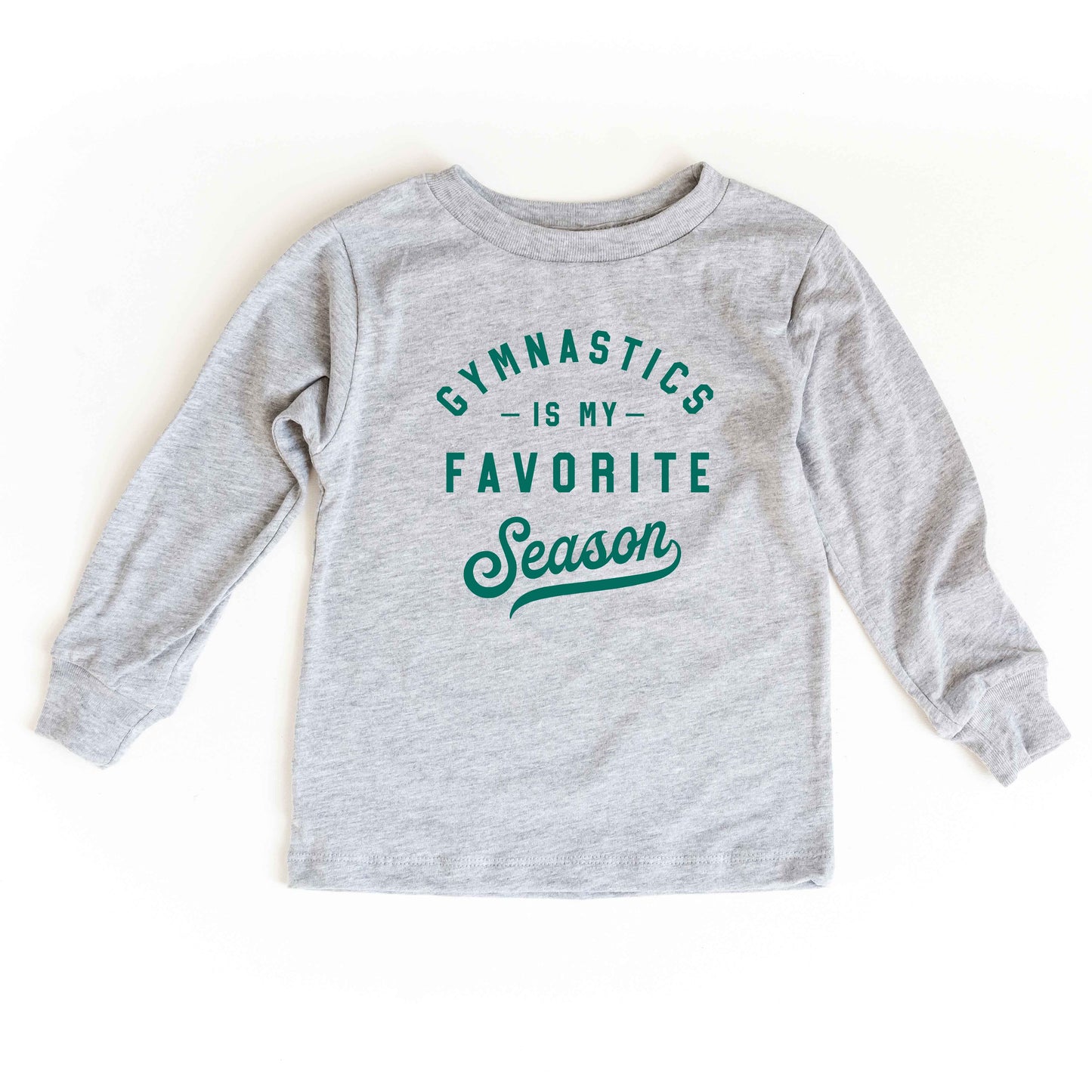 Gymnastics Is My Favorite Season | Toddler Long Sleeve Tee