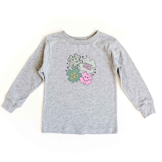 Stay Gold Lucky Shamrocks | Youth Long Sleeve Tee