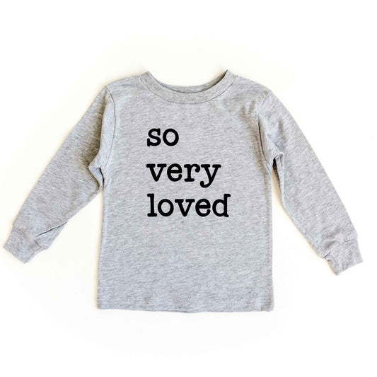 So Very Loved | Youth Long Sleeve Tee
