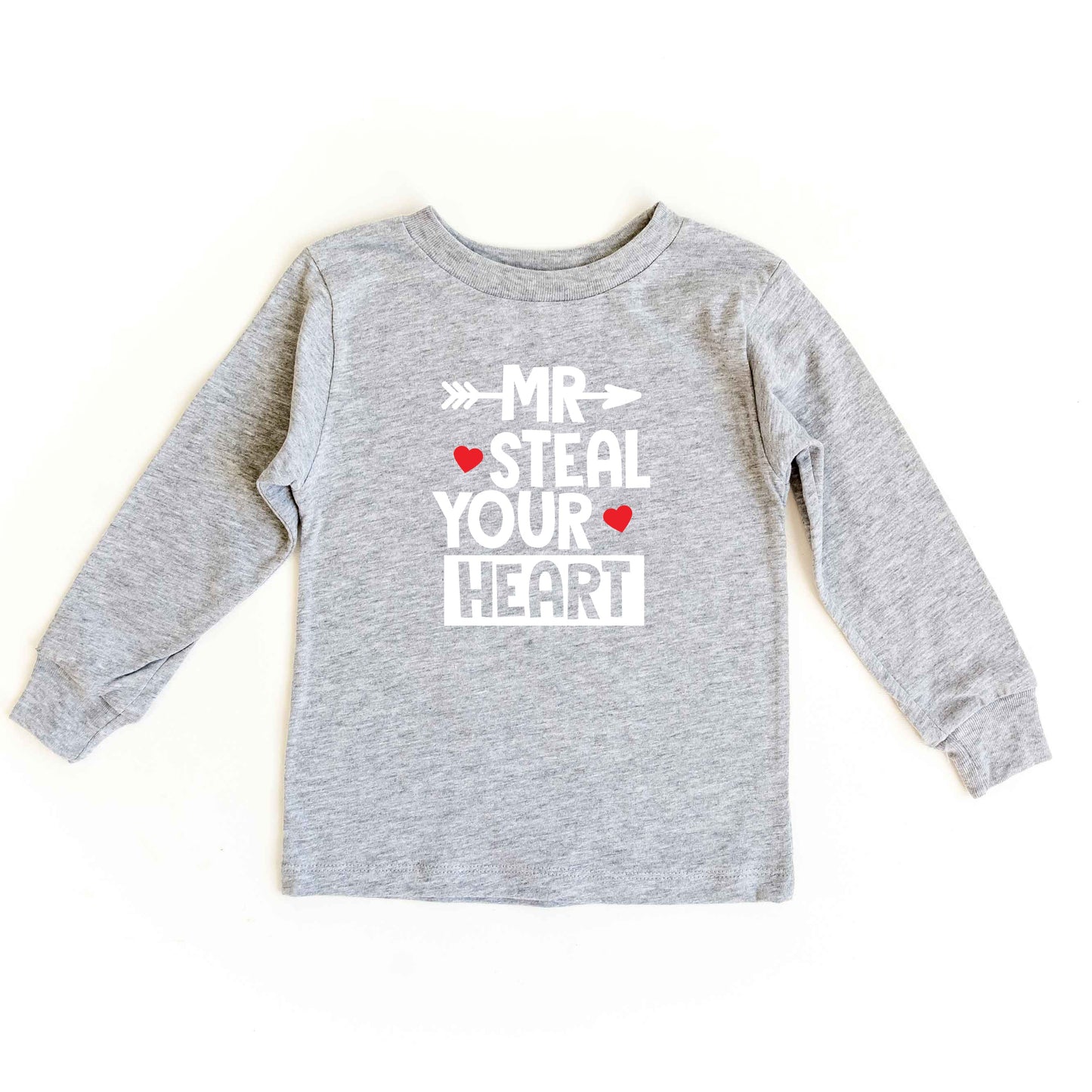 Mr. Steal Your Heart | Toddler Long Sleeve Tee
