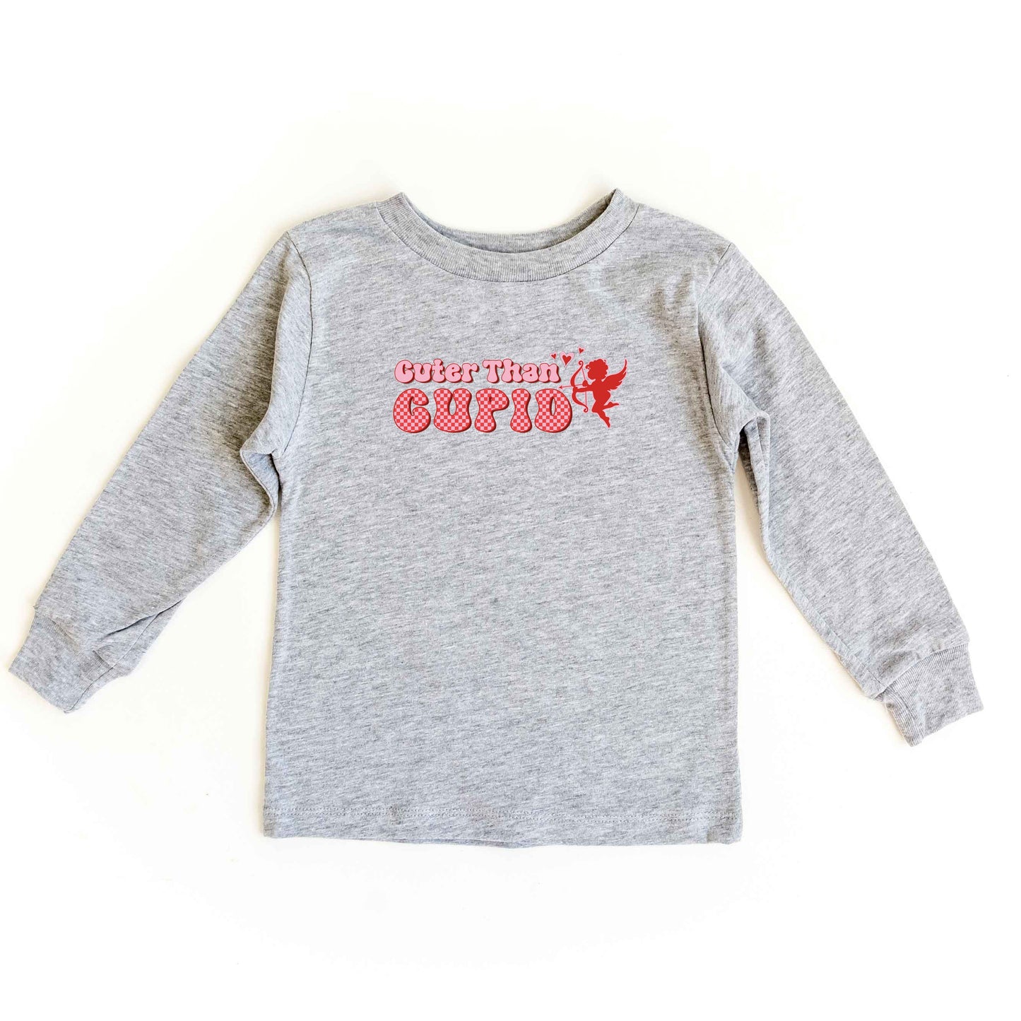 Cuter Than Cupid | Toddler Long Sleeve Tee